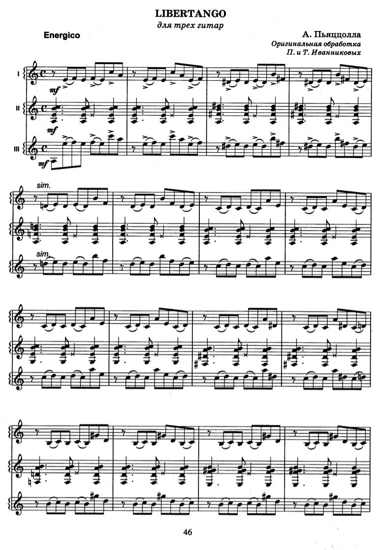 free sheet music piazzolla libertango violin piano
